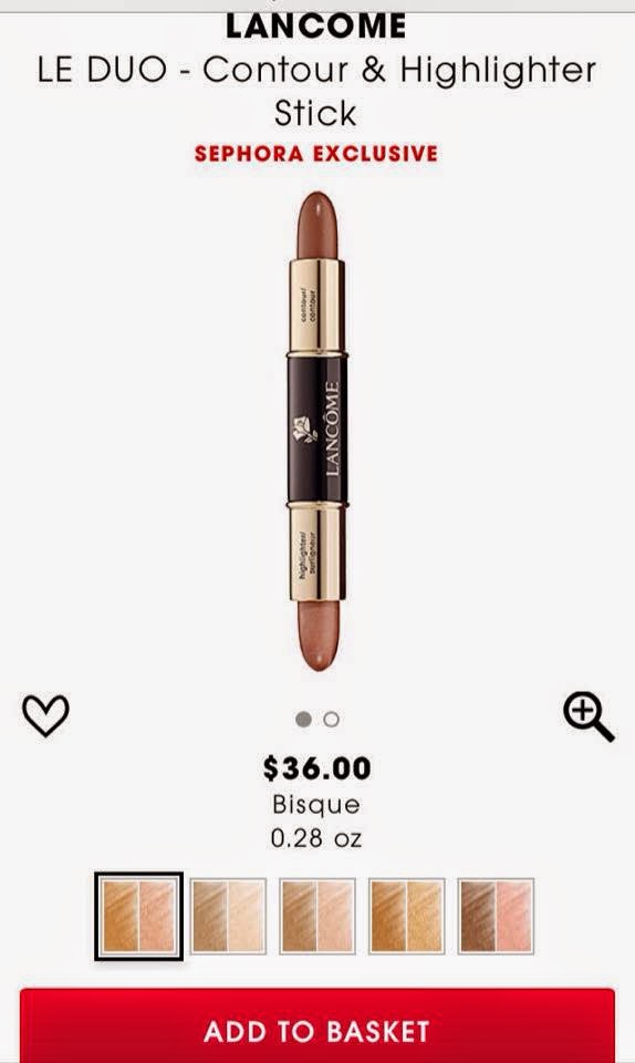 Teresa Here Lancôme LE Contour Stick AVAILABLE NOW + 2015 The Year of
