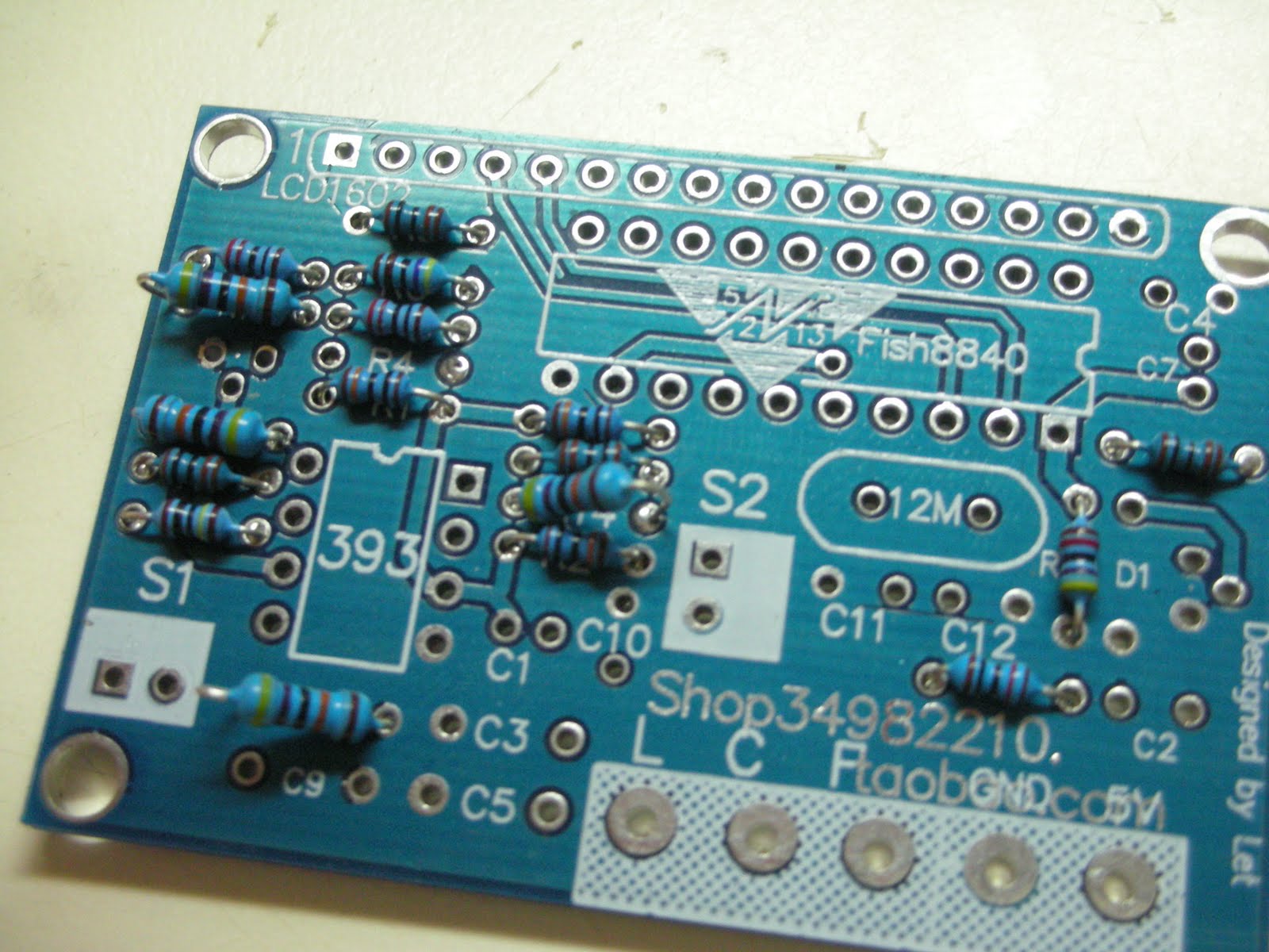 at89c2051電容表電感表頻率表