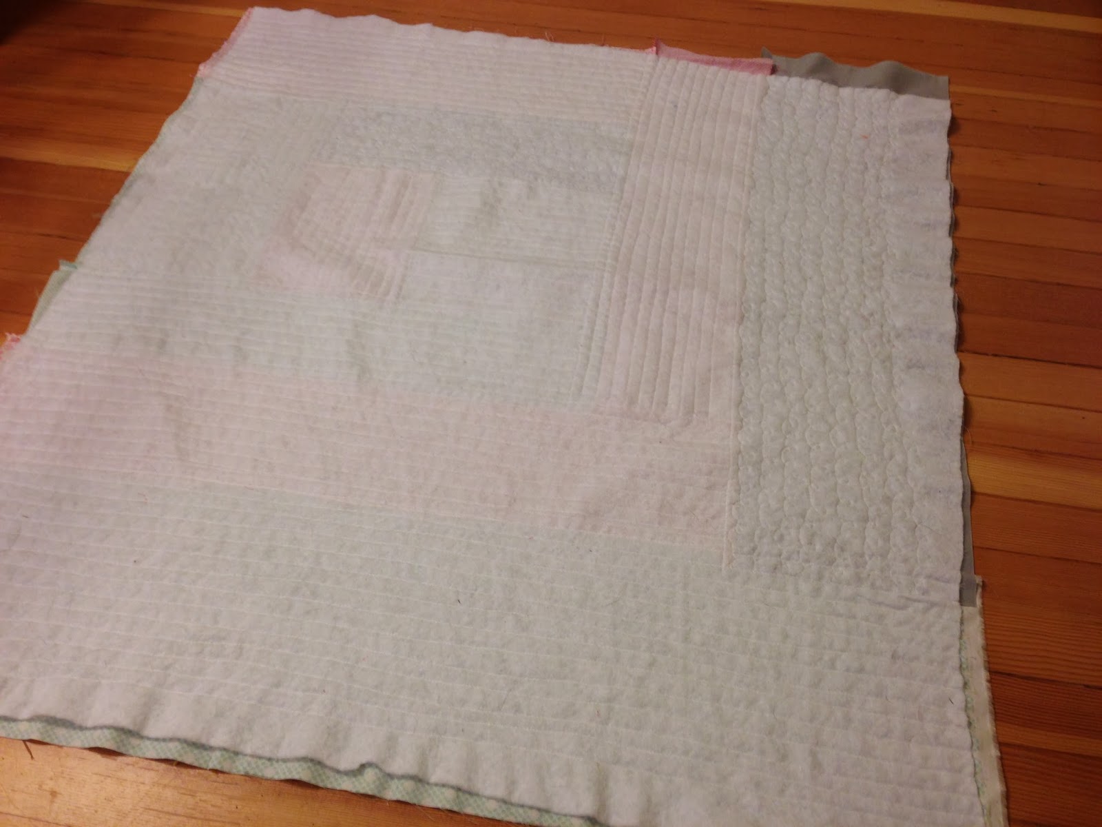 Quilt as you Go Log Cabin Tutorial Quilting In The Rain