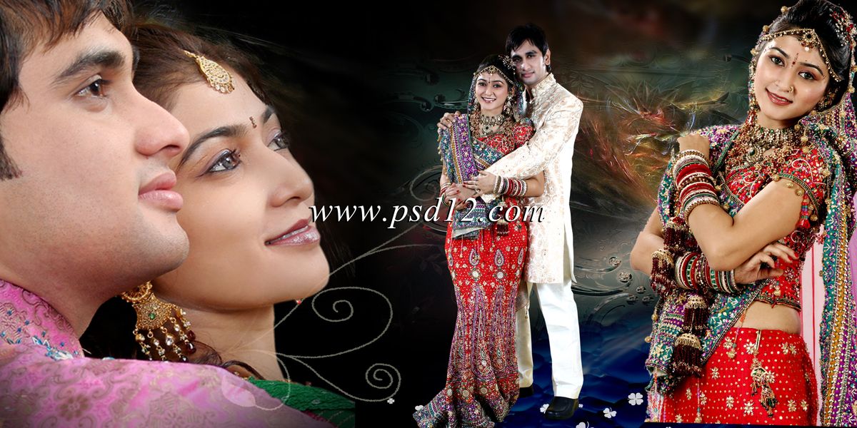 marriage photo album design templates