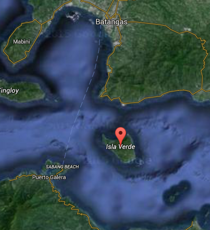 Isla Verde Batangas Map Wendy The Wanderer: Surface Interval At Isla Verde In Batangas