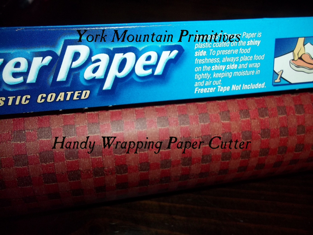 York Mountain Primitives Handy Household Helper.... Wrapping Paper