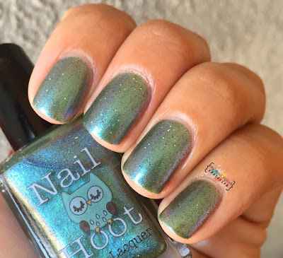 Nail Hoot My Green Plum Nail Hoot My Green Plum