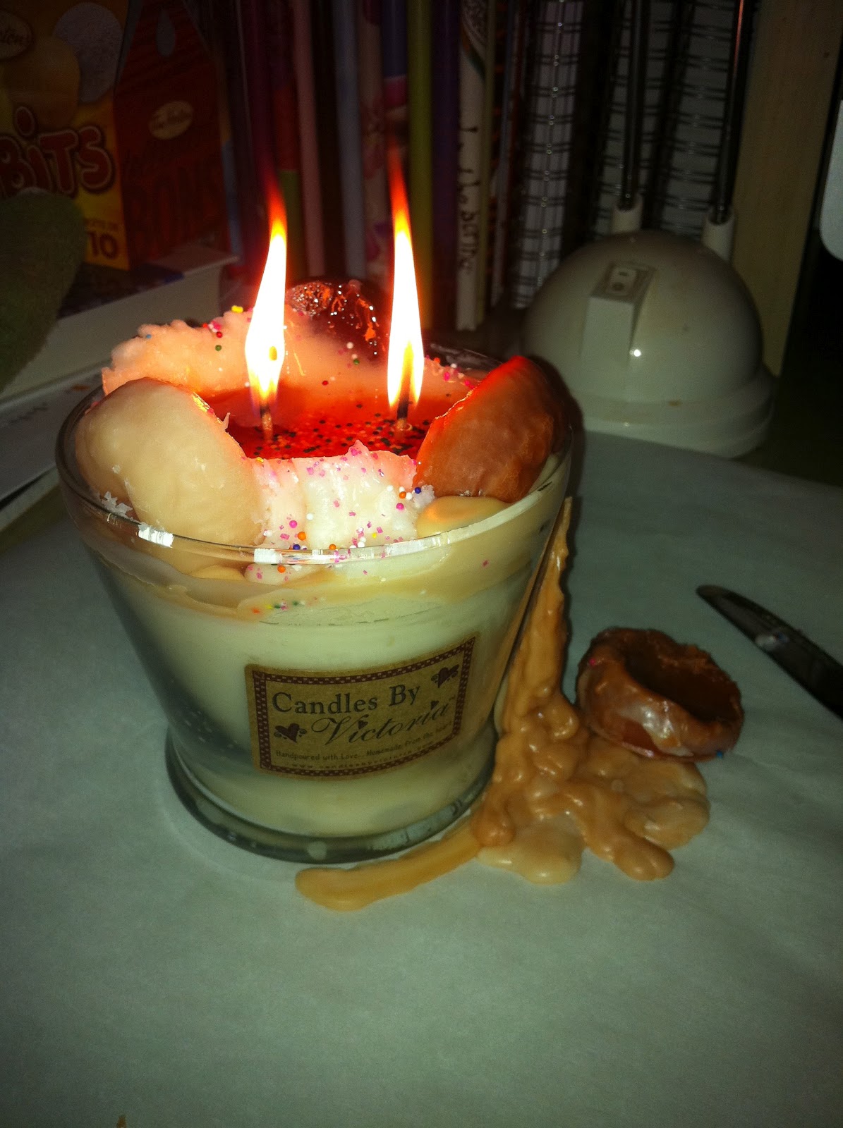 A Few of my Favourite Things Candles by Victoria Donut Shop Candle