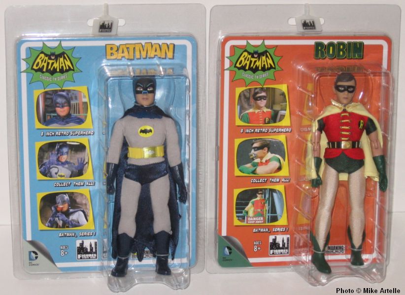 Batman 66 Classic TV Show Retro Style 8 Inch Figures Series 3 Robin Rem. Mask 