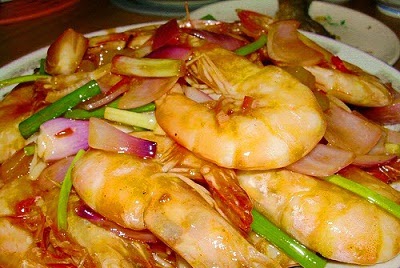 Sweet and Sour Sauce with Prawns (Tôm Sốt Chua Ngọt)