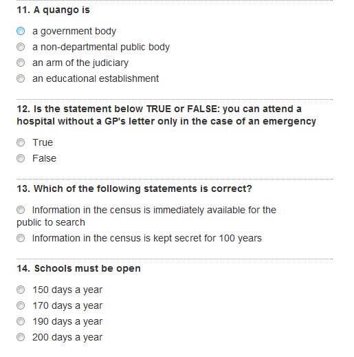 Quiz Could You Pass The UK Citizenship Test? Modern Design Home Decor