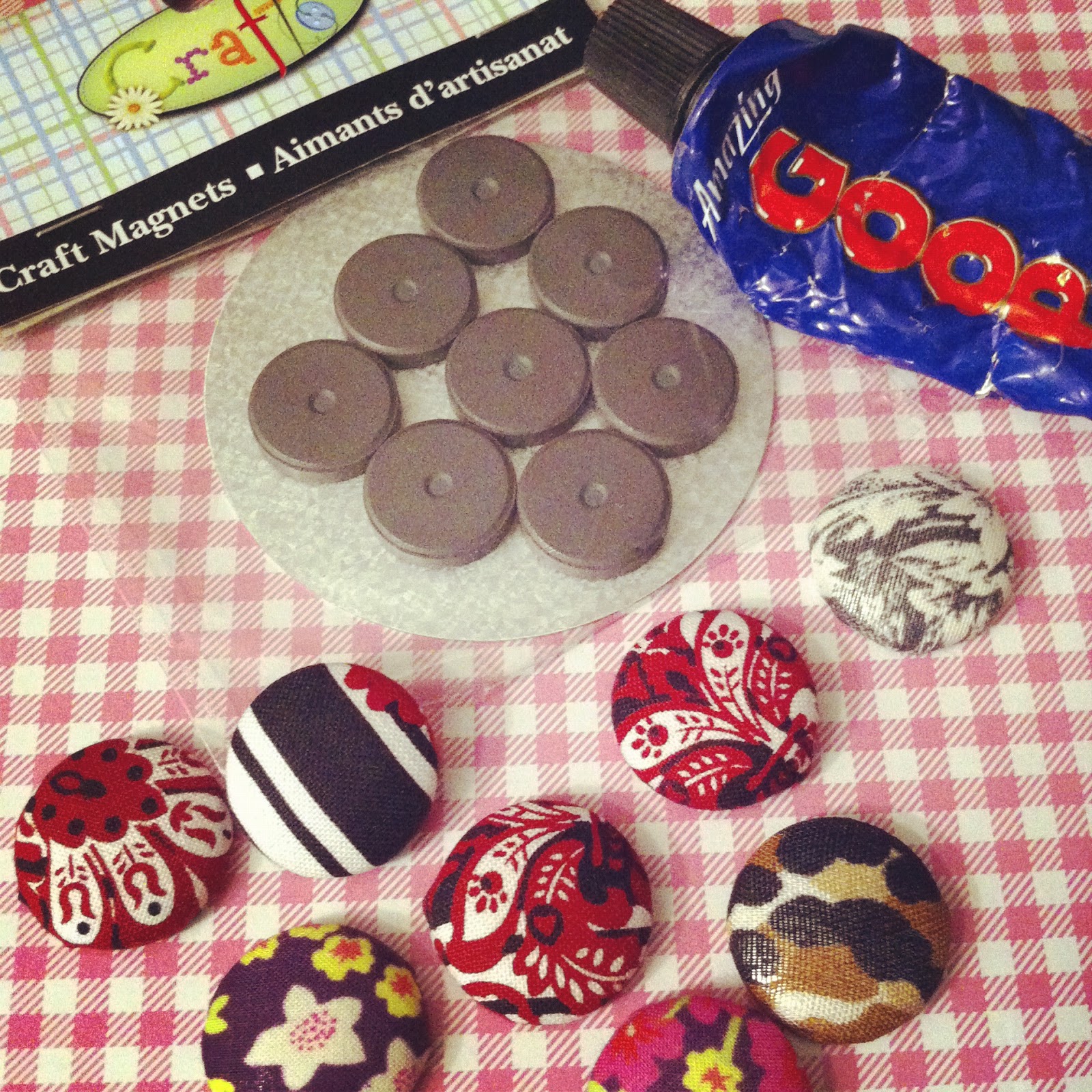 DIY Fabric Covered Gettin' Crafty with Natalie