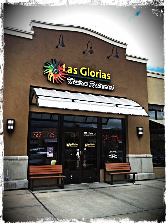 Hometown Slop Las Glorias Mexican Restaurant A Red, Green and Yellow