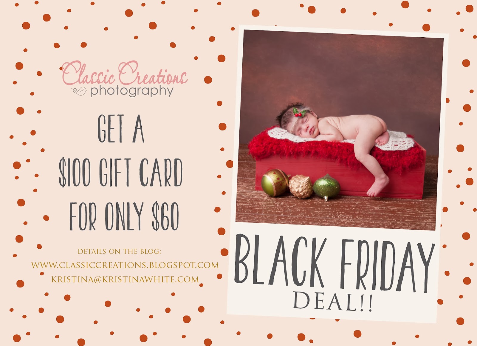 Classic Creations Photography Black Friday Deal 2013 Classic