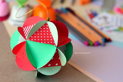 Tutorial Bola Scrapbook | craft maniacs scrapbook ball Tutorial Bola Scrapbook | craft maniacs scrapbook ball