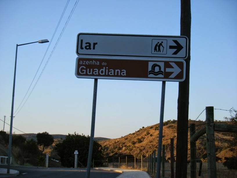 Placa informação Azenha do Guadiana