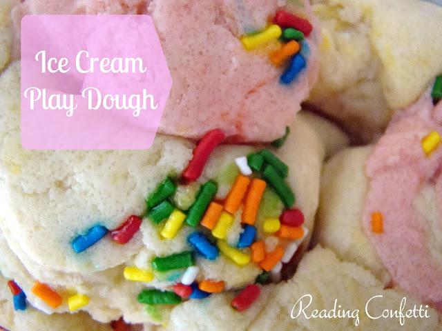 http://www.readingconfetti.com/2012/07/ice-cream-play-dough.html