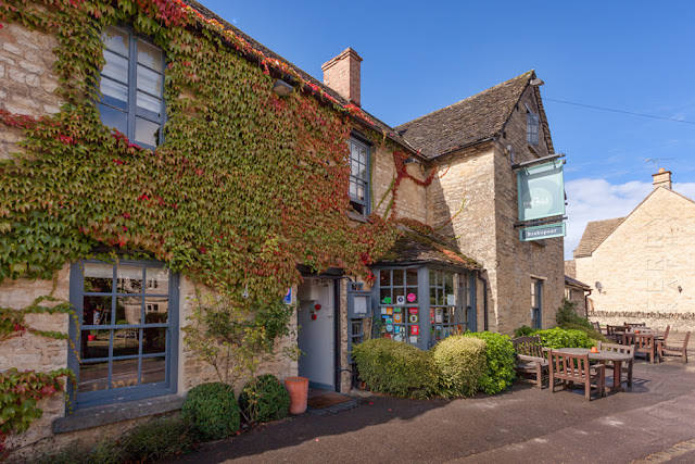 Five Alls pub in the Oxfordshire Cotswold village of Filkins by Martyn Ferry Photography