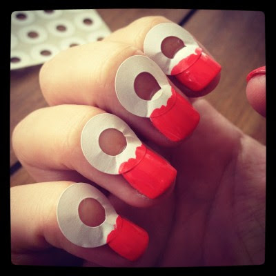 Healthy and Stylish: HOW TO DO &quot;MOON&quot; MANICURE