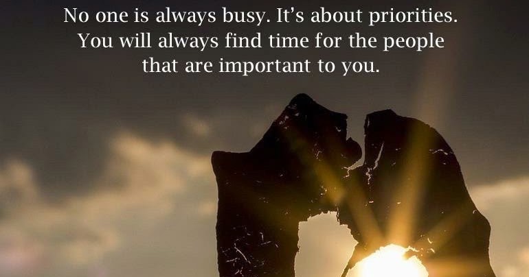 Quotes I Wish I Wrote: It's About Priorities