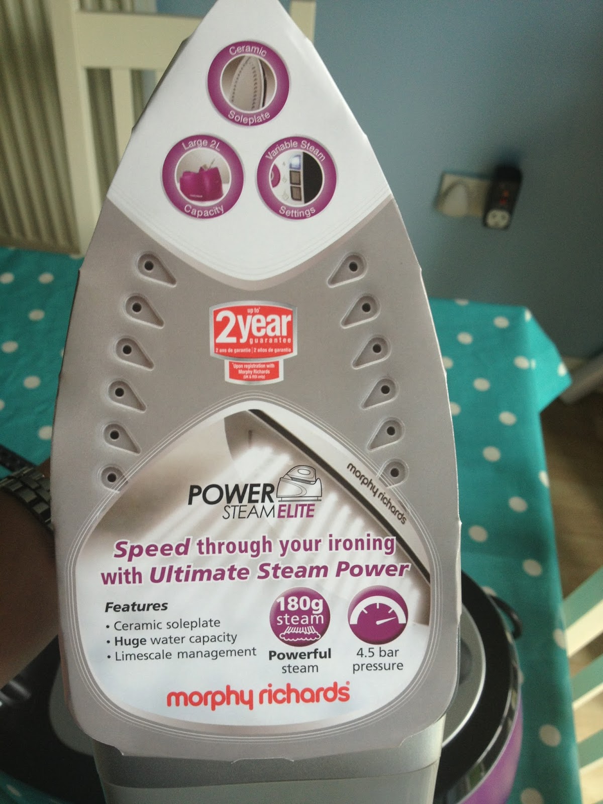 Morphy Richards Power Steam Elite Steam Generator Review