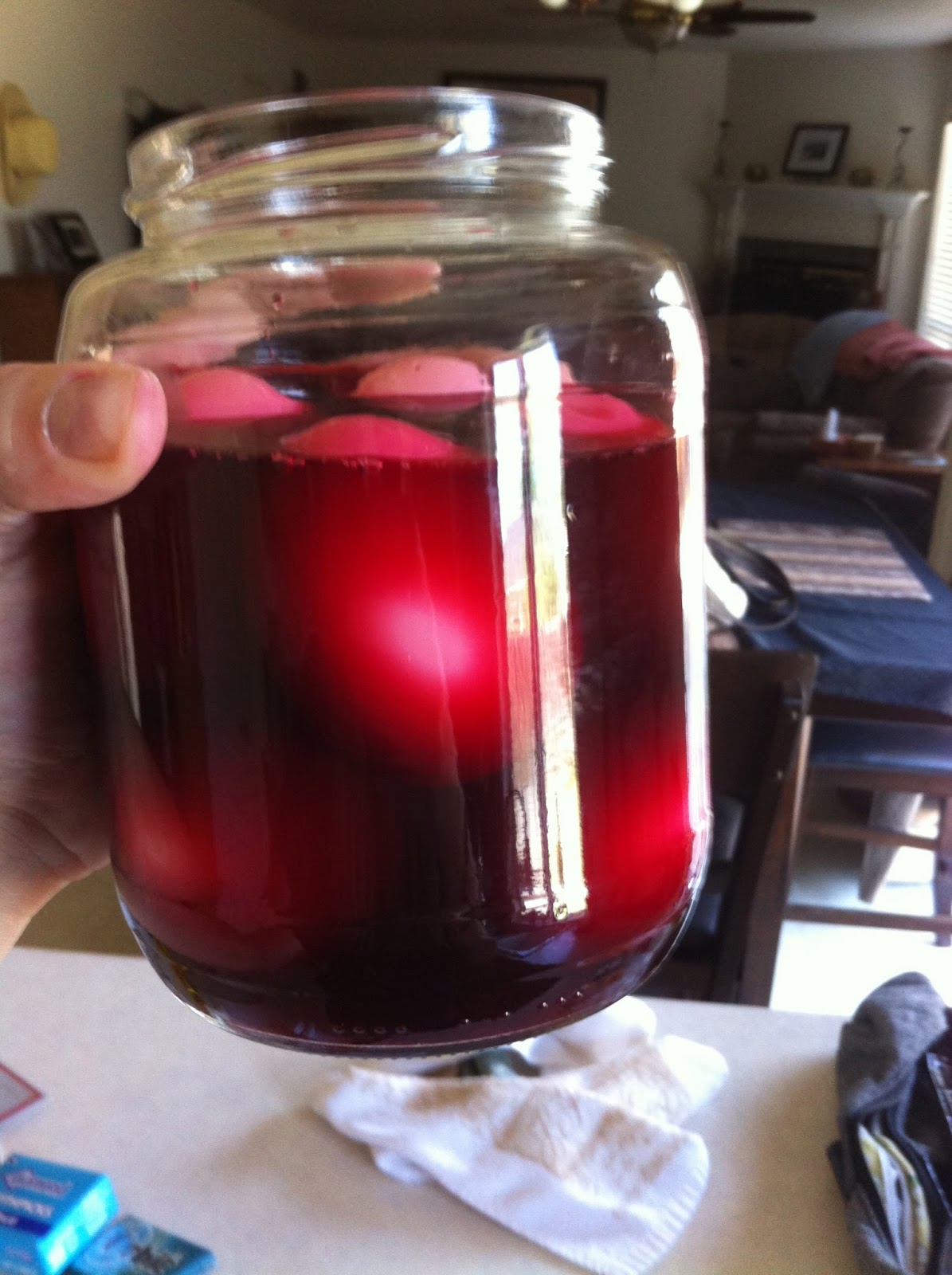 GnarlyGnoshin' Purple Pickled Eggs