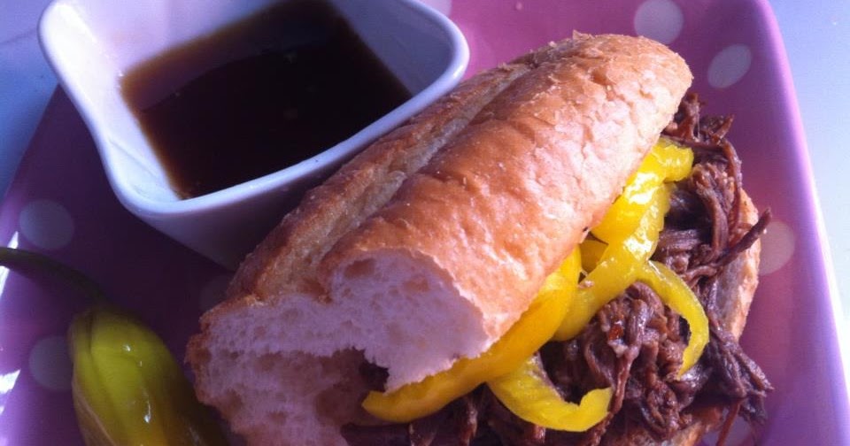 Margarita Stewart Balsamic Honey Roast Beef French Dip Sandwiches
