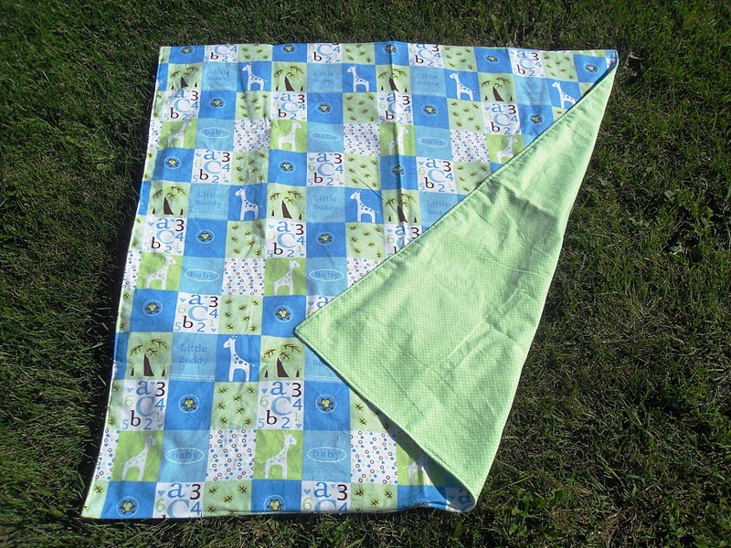 Simple Joy Crafting Flannel Receiving Blanket