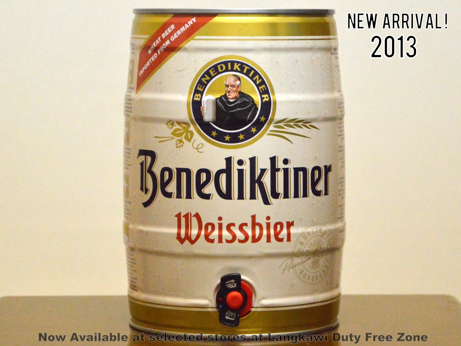 CDJ Chocolate, Wine, Liqueur, Whisky,.. Benediktiner Weissbier Wheat Beer 5000ml