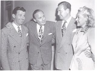 Dennis Day, Jack Benny, Phil Harris, Alice Faye