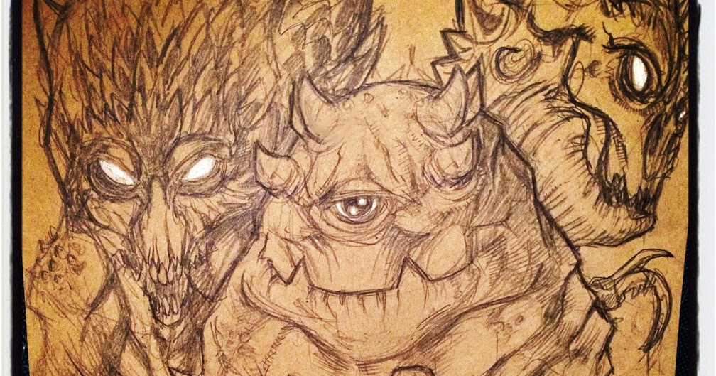 The Keeper's Notes: Family Portrait - a sketch in progress