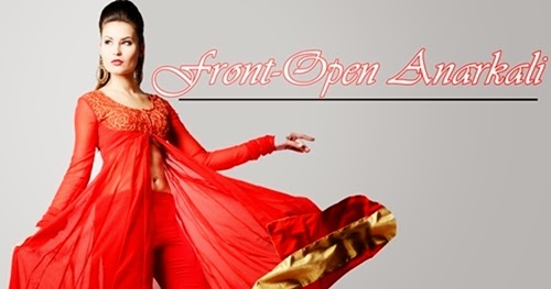 modern anarkali dress