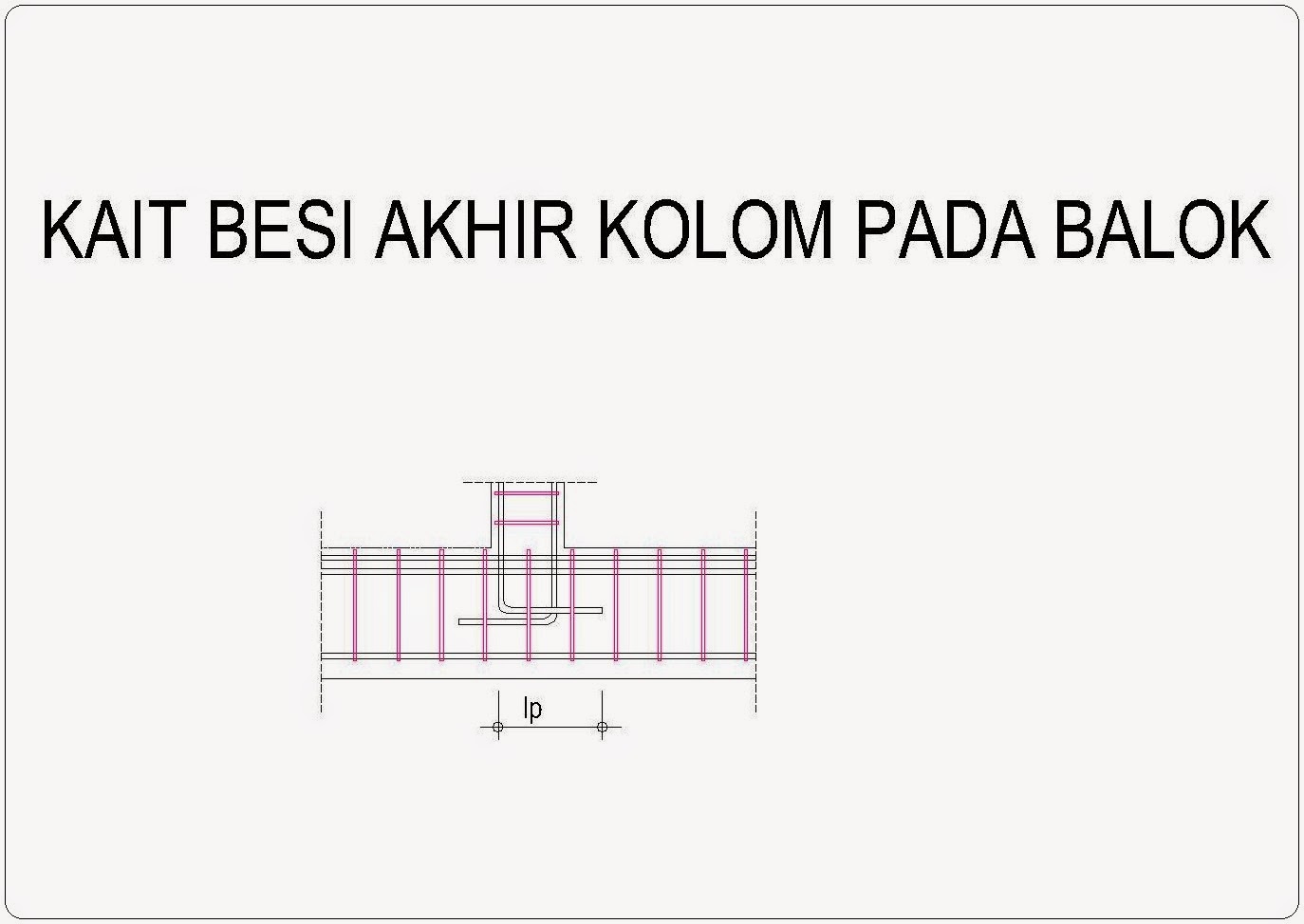 Home design cool and hot Standart pembesian beton