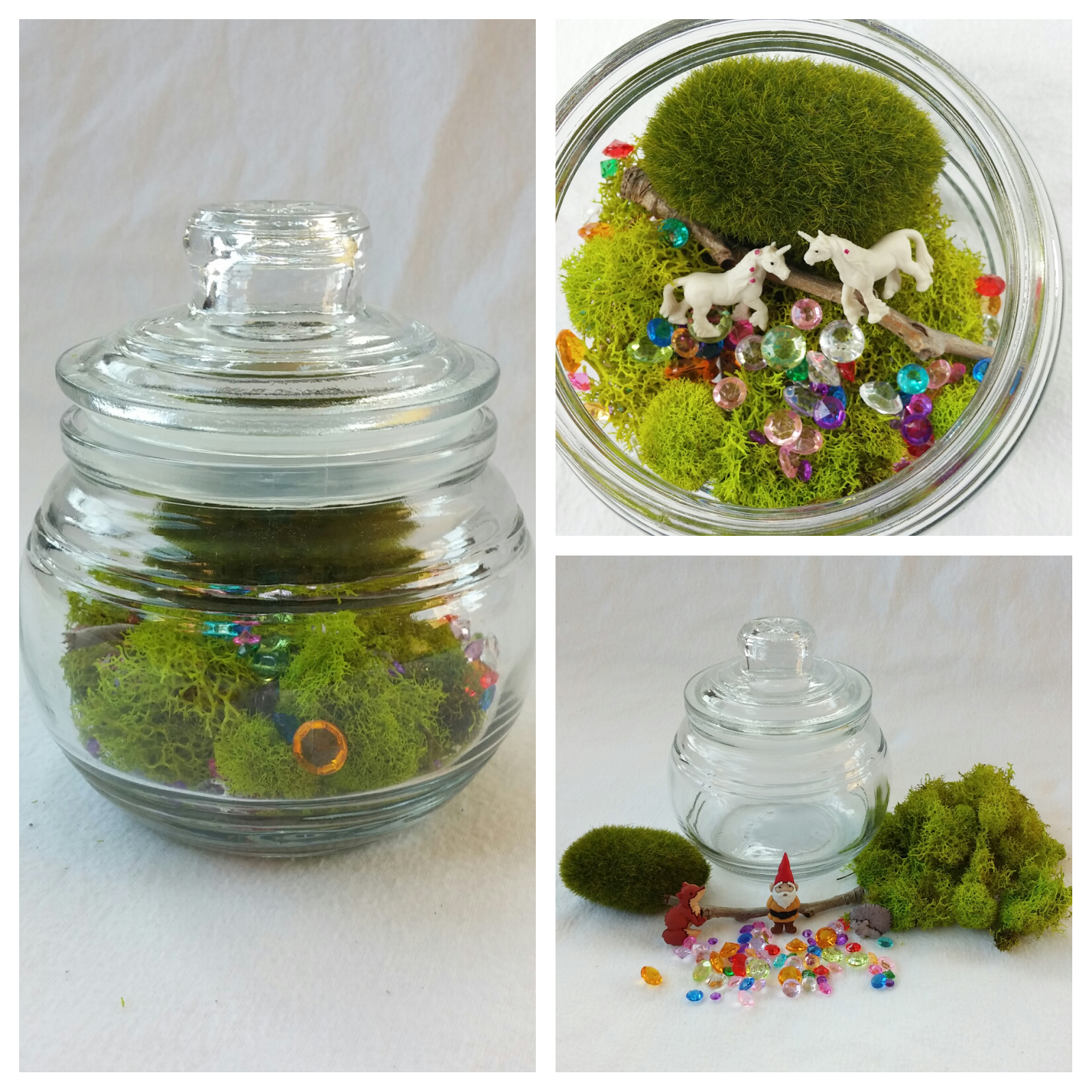 Whimsical Ways Unicorn Terrarium with a Twist