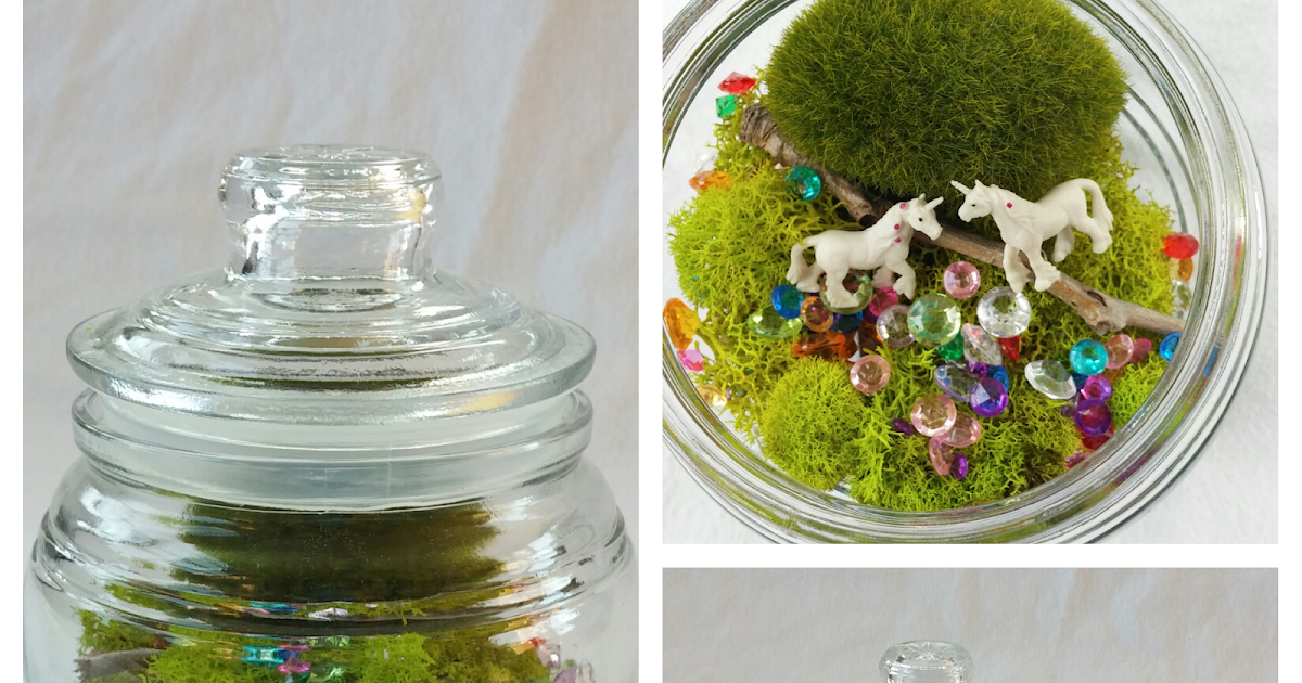 Whimsical Ways Unicorn Terrarium with a Twist