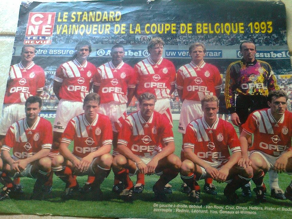 Le Standard de Liège d'hier à aujourd'hui 06/06/1993 finale Coupe de