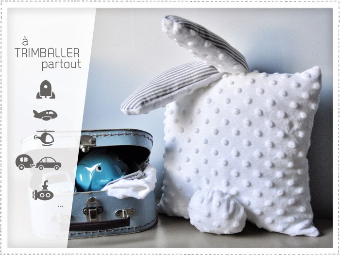 Coussin DIY - Lapin