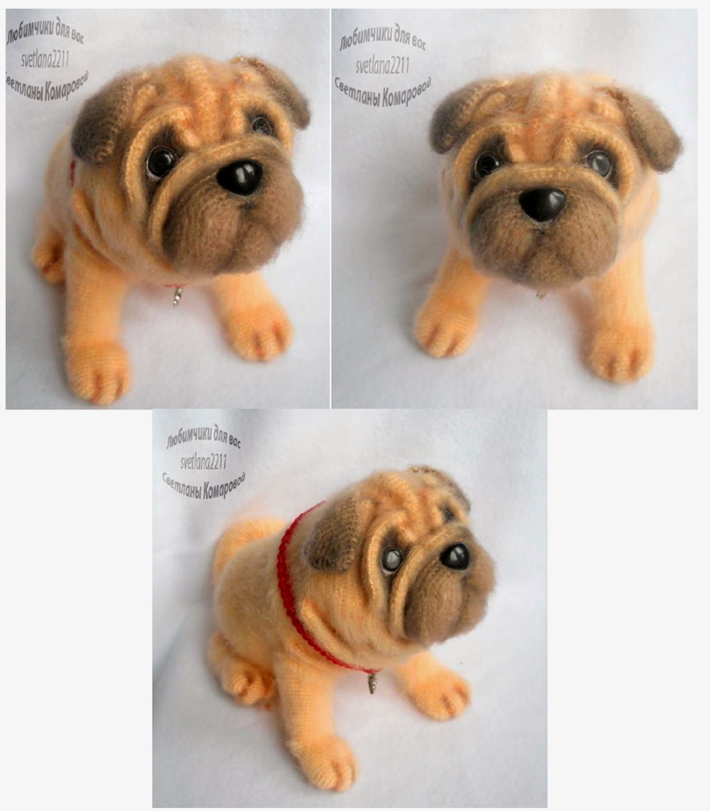 Con estas manitas y mis amigurumis: Perritos ... muuuuchos ...