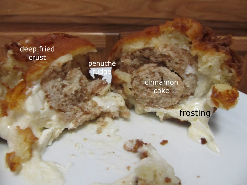 Cupcakeables! Maple Penuche Fudge Cupcakes (Deep Fried)