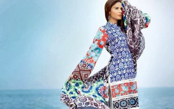 So-Kamal Awesome Summer Lawn Wear Collection 2014 by Zara Shahjahan