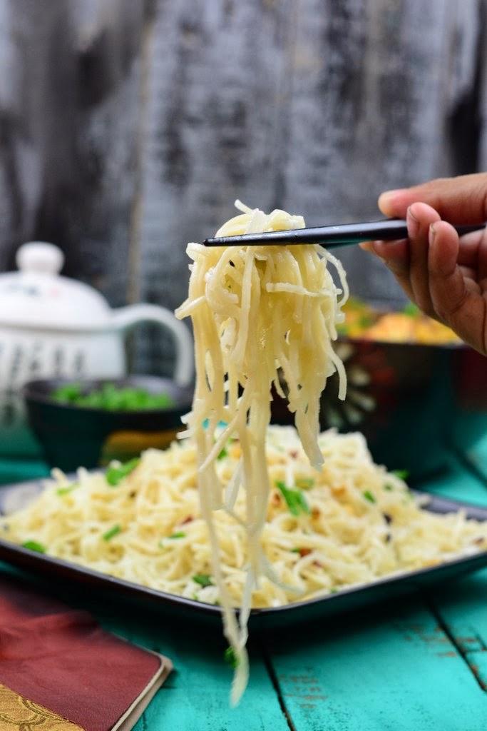 everyday musing Burnt Garlic Noodles