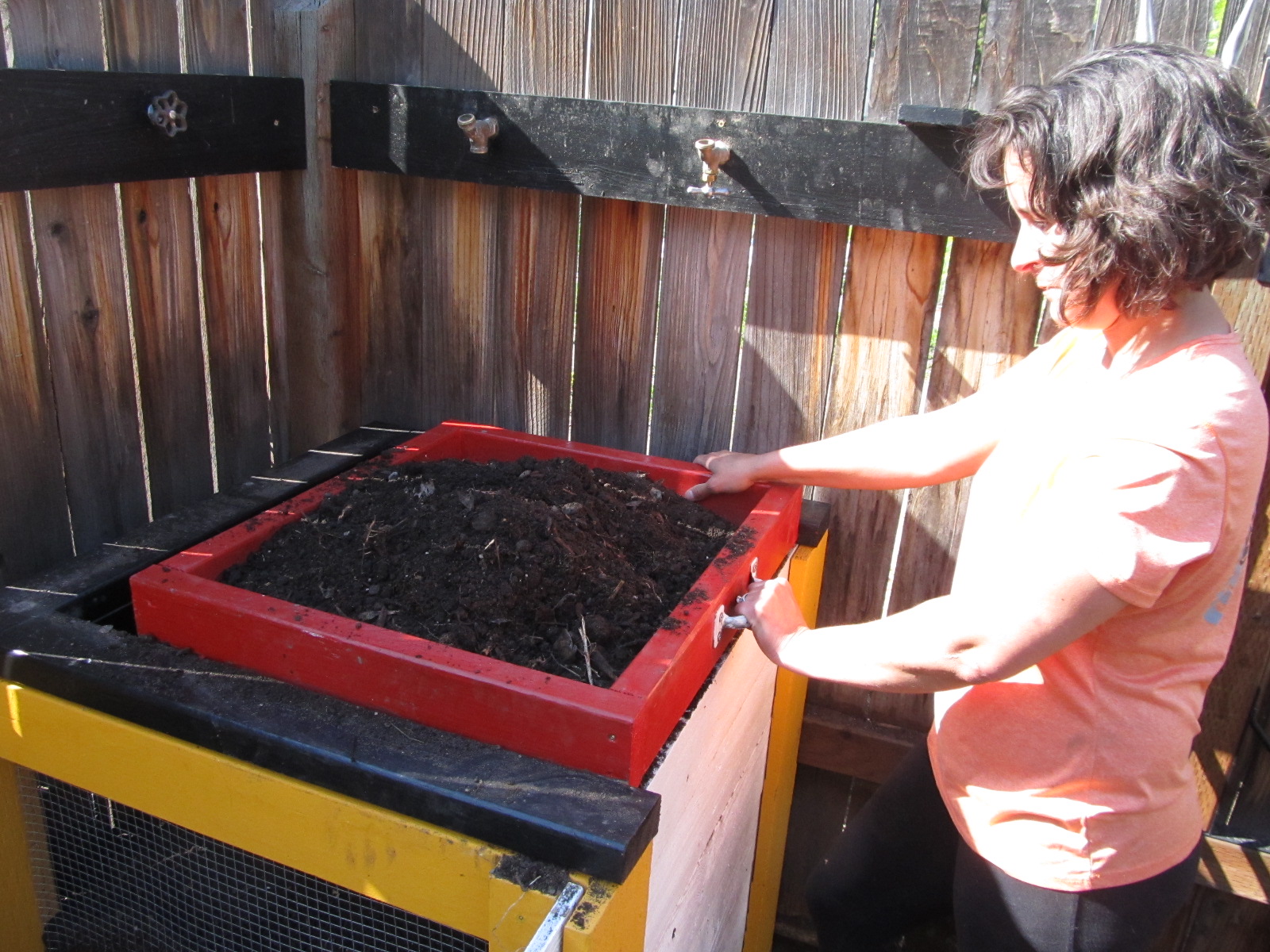 Montana Wildlife Gardener Composting station