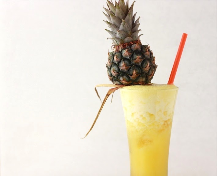 American Drink Pineapple Ginger Cocktail Season with Spice