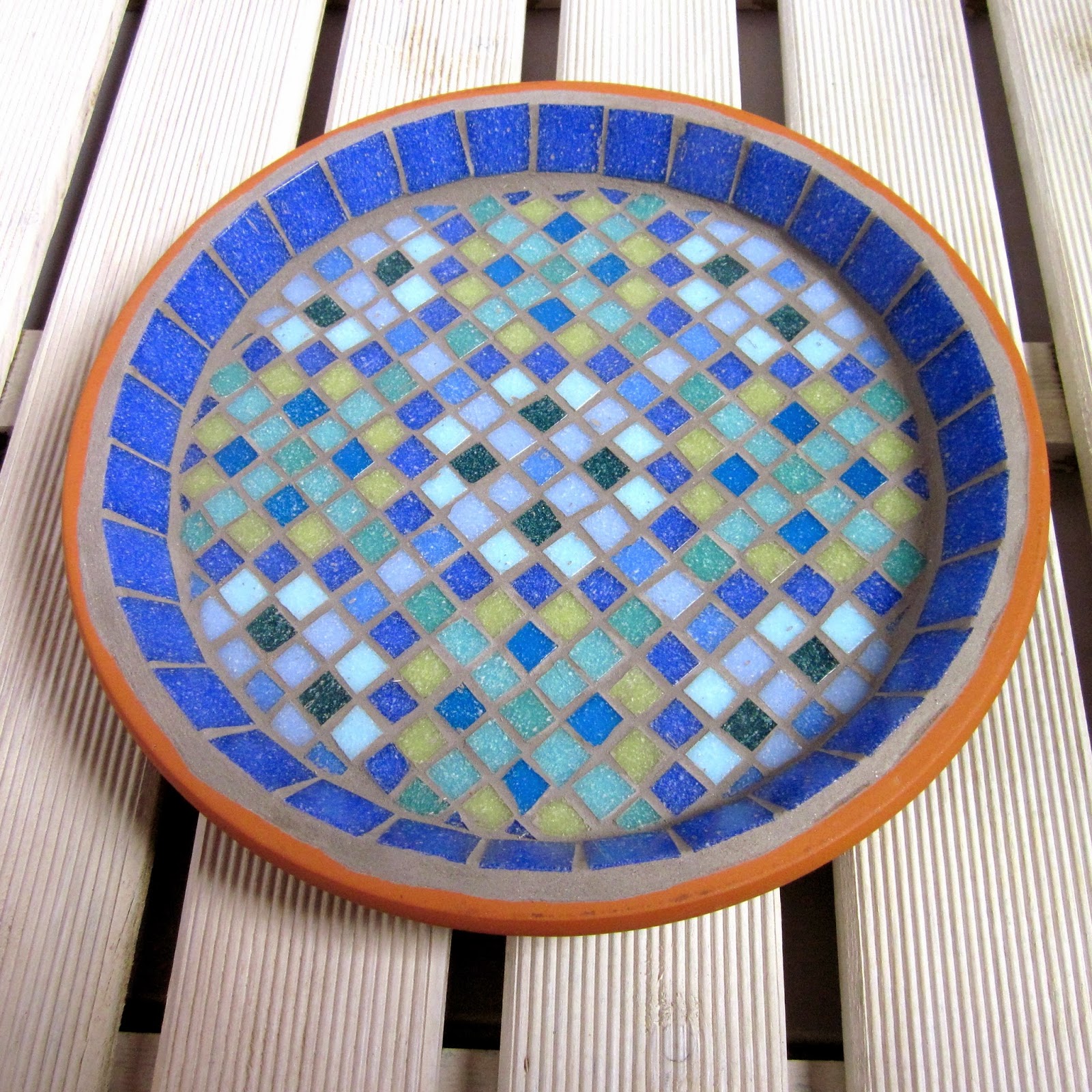 Josara Design Moroccan Garden Mosaic Bird Bath