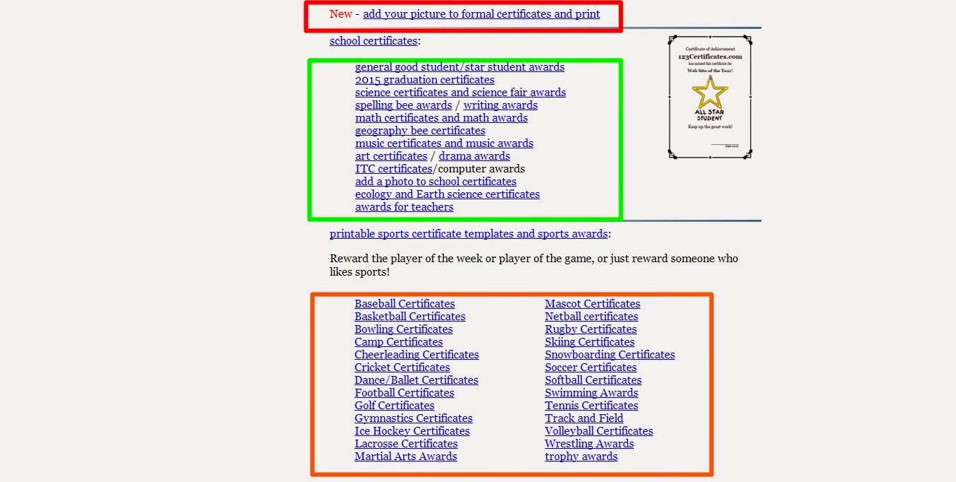 how to make certificate make awards online