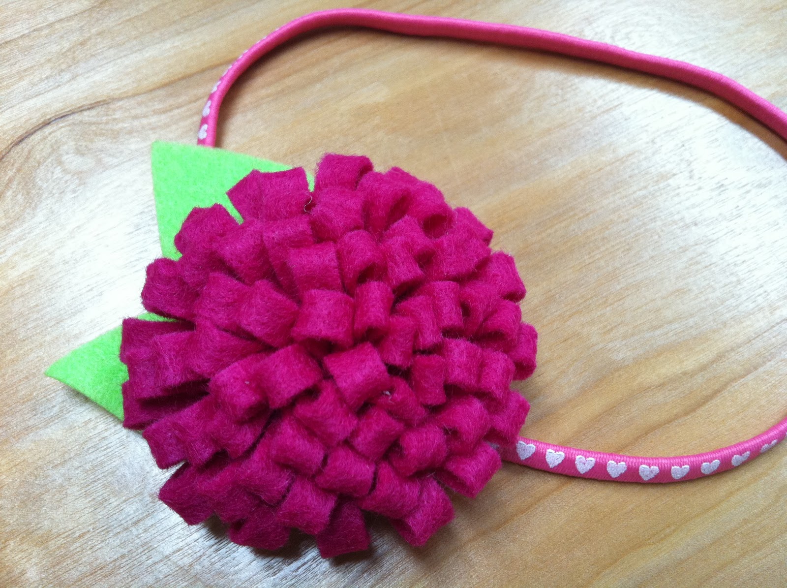 The Contemplative Creative Felt Flower Headbands