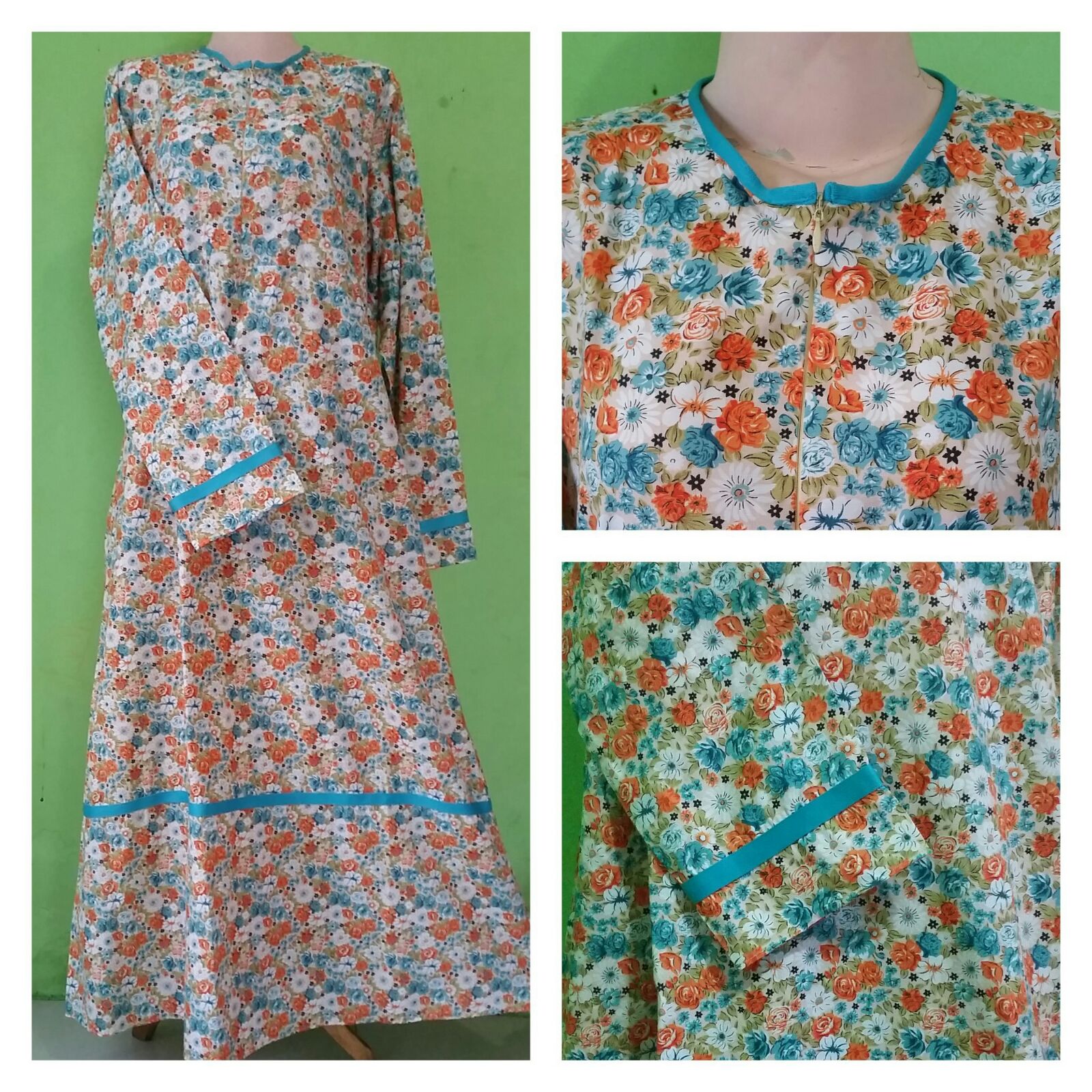 Baju Gamis Katun Jepang Baju Muslim Gamis Katun Jepang Murah Cantik Grosir Terbaru line