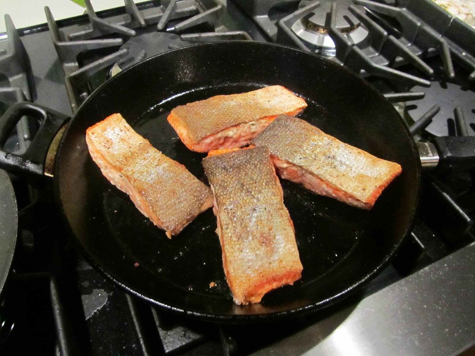 Loaves n Dishes TOMATO PARMESAN SALMON with SAUTEED KALE