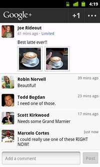 Google+ Android App