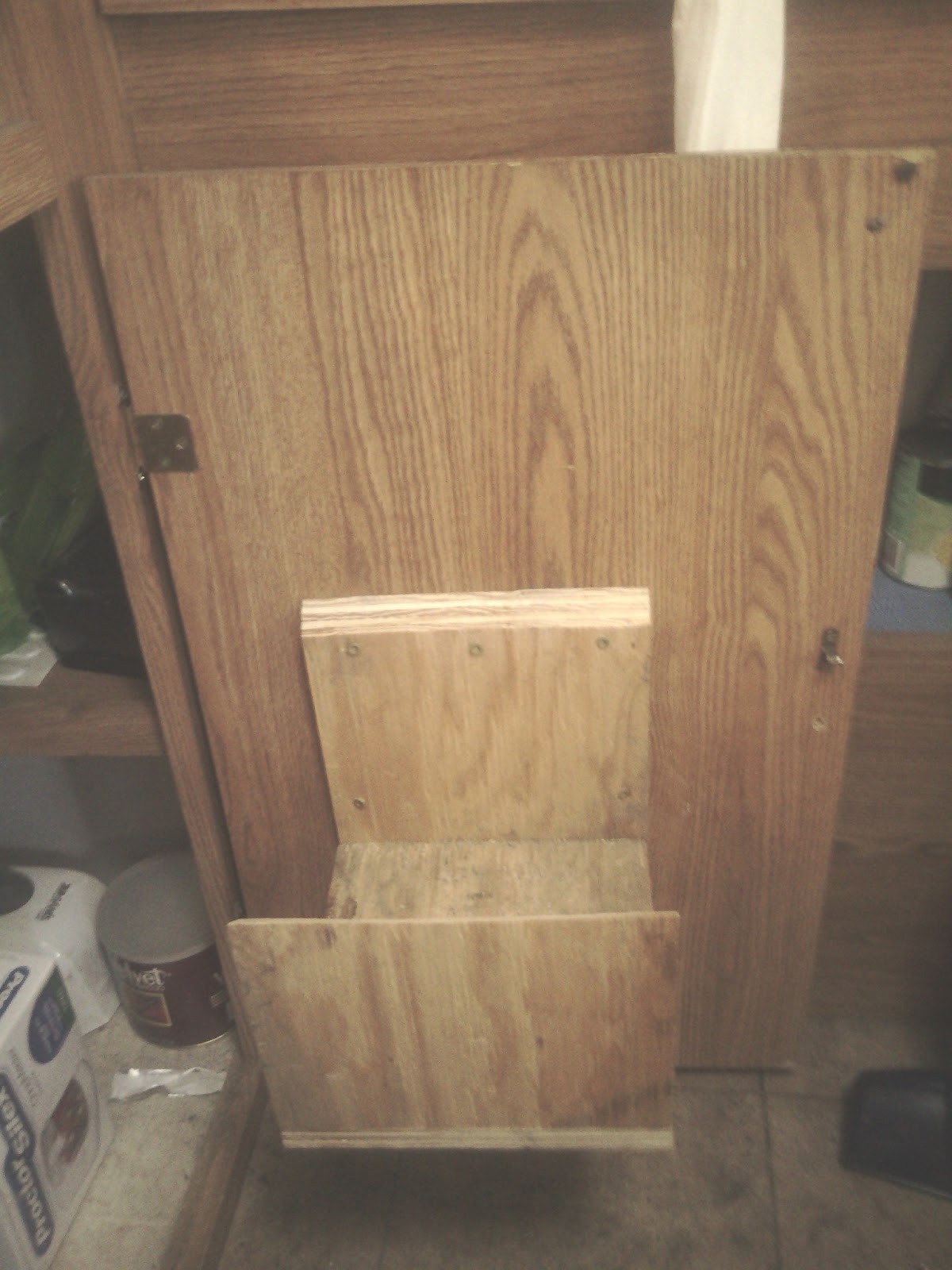 Custom Waste Basket Holder
