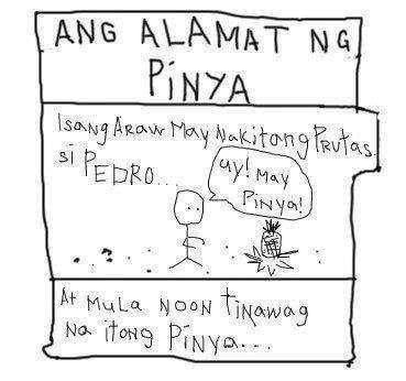 alamat ng pinya