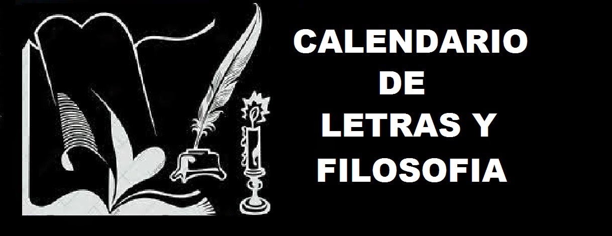 CALENDARIO LITERATURA