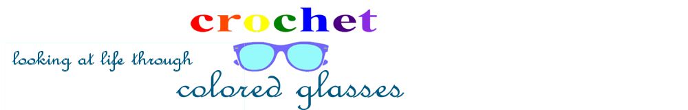 Crochet Colored Glasses
