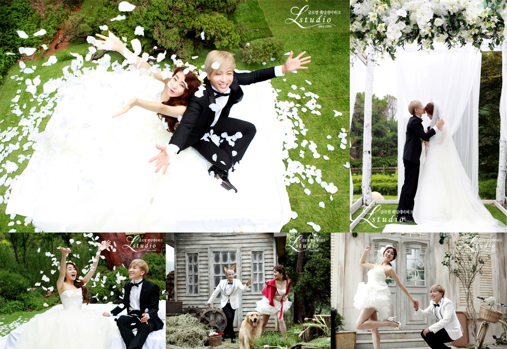 leeteuk+sora+we+got+married+wedding+pict